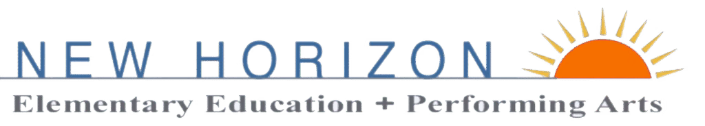 New Horizon elementary and performing arts logo